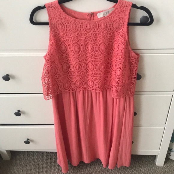 LOFT Dresses & Skirts - [LOFT] coral dress